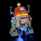 YEABRICKS LED Light for Lego-75416 STAR WARS Chopper (C1-10P) Astromech Droid Building Blocks Model (Building Set NOT Included)