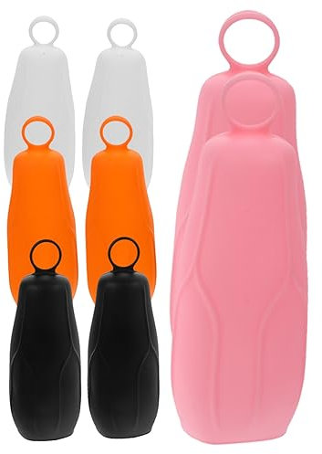 PACKOVE 8 Pezzi Manicotti in Silicone Antiperdita Per Viaggio Custodie Morbide Per Toeletta Impermeabili e Leggeri Adatti Per Shampoo e Lozioni