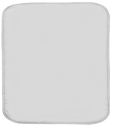MOLUCKFU Tappetino da Stiro Pieghevole in Cotone 70X80 CM Isolamento Termico Base Antiscivolo a Griglia per Uso Domestico e Viaggi Cuscinetto Resistente al Calore per Superfici Piane