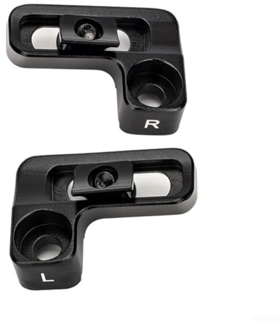 Aluminiumlegering cykelväxel adapter kompatibel med I-SPEC EV bromsar M4100/6100/7100/8100/9100/9120 för SRAM växelfäste svart lätt 11G (höger)