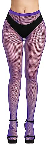 Simply Joshimo Womens Coloured Fishnet Tights | Small Medium Large and Whale Net Colourful Pantyhose