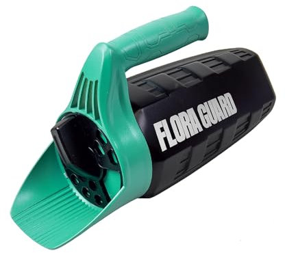 FLORA GUARD Shaker à main pour semences d'herbe, engrais et terre alimentaire, sel de neige, glace et neige fondue – Plusieurs tailles d'ouverture réglables pour tout usage