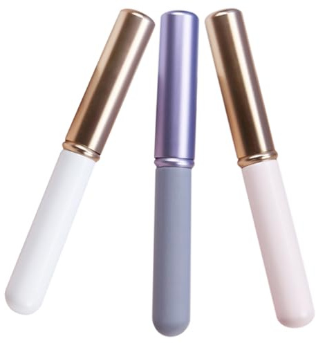 NIYANGLE 3piezas Pinceles Para Labios Aplicador De Brillo De Labios Brocha De Maquillaje Para Mujeres Corrector De Herramienta De Maquillaje Para Mujeres Diario De