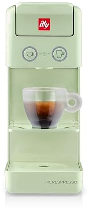 Halbautomatische grüne Kapsel-Kaffeemaschine ILLY