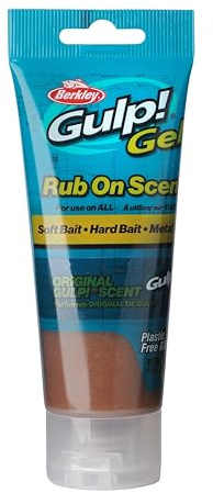 Berkley Gulp!® Gel Fishing Attractant | Fish Oil Scent | Powerful Enhanced Formula for Soft Baits, Hard Baits & Metal Lures | Long-Lasting Fish-Triggering Gel | Increases Catch Rate | 80ml Tube