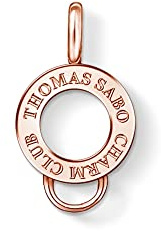 Thomas Sabo Women Charm Carrier Charm Club 925 Sterling Silver X0242-415-12