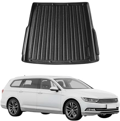 OMAC Kofferraumwanne Laderaumwanne kompatibel mit VW Passat B8 Variant 2015-2025 Gummi TPE