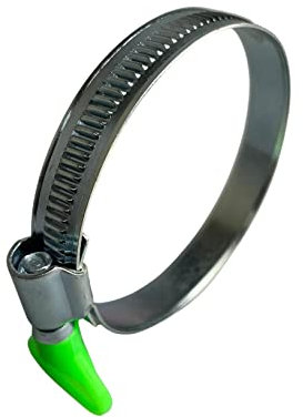 Boltza® Thumb Screw/Wing Hose Pipe Clip Jubilee Clamp 60-80mm (12MM BW) x4