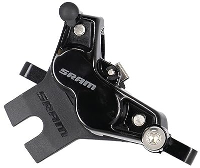 Sram Scheibenbrems Caliper Assembly Schwarz ano, Level 4P Silver Stealth C1, 115.018.056.019