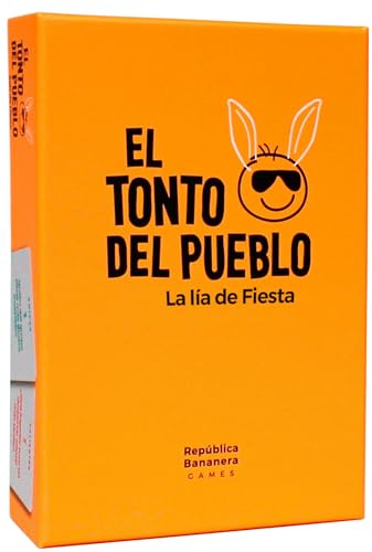 El Tonto del Pueblo - Juegos de Mesa Adulto - El Juego de Mesa para reírte de Tus Amigos - Cartas pizarras y rotuladores