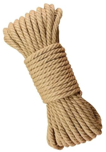 FOMIYES Cuerda de Sisal Cuerda Gruesa Resistente para Gatos Multifunción de 25 M para Bricolaje y Decoración de Muebles y Arreglos