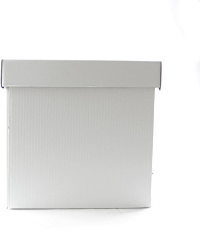 Its Just A Box 14 x 14 x 16 Inch Deep White Stacked Cake Box