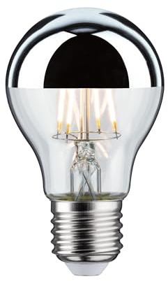 Paulmann 28670 LED lamp Filament GL 6.5 watts lamp Crown Mirror Silver 2700 K Warm White E27