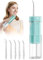 CARER BEAUTY professionelle Munddusche für unterwegs mit 3 Modi und 6 Düsen IPX7 Munddusche kabellos Water Flosser für Zuhause/Reisen Schützen Sie Ihre Mundgesundheit