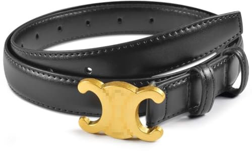 UieaMsio Ledergürtel Damen Skinny Beidseitig Ledergürtel Damen Elastischer Taillengürtel Damen Schmaler Gürtel Damen Taillengürtel Gürtel Mode Gürte Dupes für Kleider Hosen Jeans