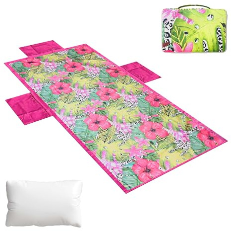 ICE TOYS Telo Mare con Motivo assortite, 190 x 80 cm, con Sacca Contenitore (TELO 8)