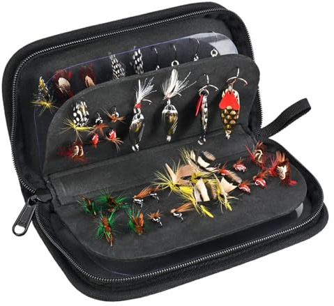 Generisk tackle väska, fiskeväska fiske – angripare Tackle Storage Bait Bait, vattentät bas – utrustning – väska arrangör för utomhus, camping, klättring, trädgård