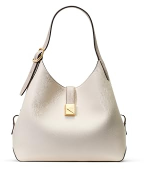 kate spade new york Deco Pebbled Leather Crossbody Tote, Cashew Milk Multi, One Size, Deco Pebbled Leather Crossbody Tote