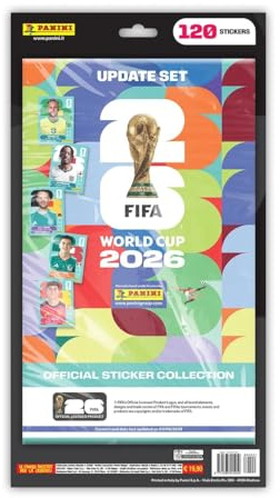 Fifa World Cup 2026™ Official Sticker Collection - Update Set Panini [120 Figurine]