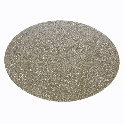 5 Silver Round Cake Board 3mm Thick
