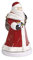 Villeroy & Boch Nostalgico Melody Babbo Natale Figura Girevole, Statuetta Decorativa Raffigurante Babbo Natale in Porcellana Dura, Metallo, Plastica, Multicolore