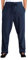 Rubruan Kung Fu Training Leinenhose – Traditionelle Chinesische Kampfkunst Taichi Wushu Haremshose Herren Damen Lange Freizeithose Frühling Sommer Hose Trainingshose Retro Stil (Blau, XL)