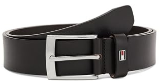 Tommy Hilfiger Set de regalo Hombre Adan Cinturón, Marrón (Testa Di Moro), 85 cm