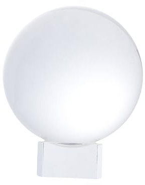 Ciieeo Palla Trasparente con Base Vetro per Decorazioni Magica Scatola Accessorio Fotografico per Matrimoni e Decorazioni Domestiche