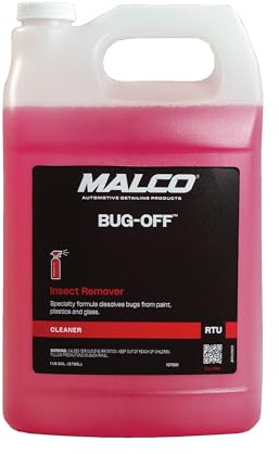 Malco Bug Off - Easy Removal from Auto Paint, Glass, Metal and Plastic Surfaces / 1 Gallon (107801)