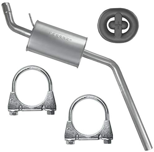 Ferroz Mitteltopf Auspuff Mittelschalldämpfer für VW Transporter T4 IV SWB, LWB 2.5 TDI