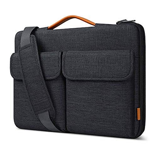 Inateck 360° Rundumschutz Laptoptasche Hülle Schultertasche Kompatibel mit 15,3 Zoll MacBook Air M4 2025, M3 A3114 2024/M2 A2941 2023