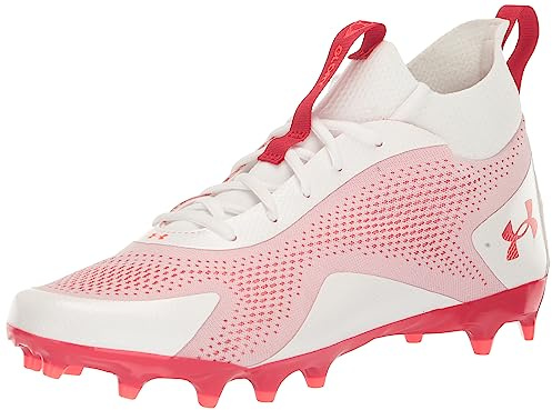Under Armour Women's Glory 2 MC, (101) White/White/Red, 5.5, US