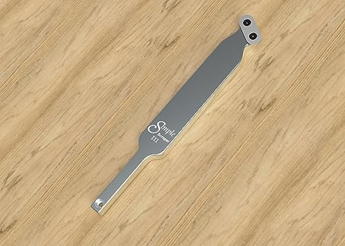 Simple Woodturning Tools Simple Scraper III Angled Carbide Shaping and Finishing Tool for Wood Lathe Turning, USA Made (Unhandled with Oval Cutter)