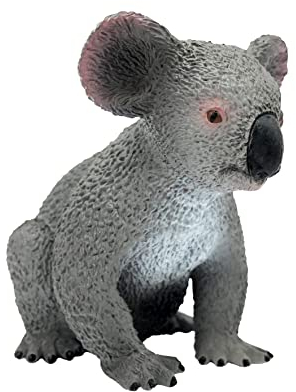 Bullyland 63567 – Personaggio di Koala, circa 7 cm di figura animale, fedele ai dettagli, senza PVC, ideale come piccolo regalo per bambini a partire dai 3 anni in su