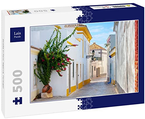 Lais Jigsaw Puzzle Street in Faro, Algarve, Portugal 500 Pieces