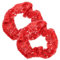 Ipetboom Weihnachts Pailletten Haargummi Rot: 2 Stück Funkelnde Elastische Pailletten Haargummis Mädchen Rot, Sparkle Elastische Haarseile Glitzer Pferdeschwanzhalter Für Teenager Und Frauen