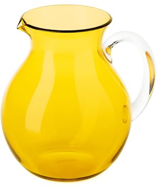 GUZZINI - Carafe Balloon Dolcevita, Bio-Based Plastic, Amber, 16,5x20xh20