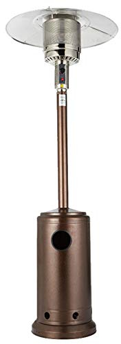 ANAIUCY Chauffage de terrasse à gaz pour barbecue extérieur – Réchaud de jardin avec interrupteur d'inclinaison de sécurité facile à installer/contrôle facile