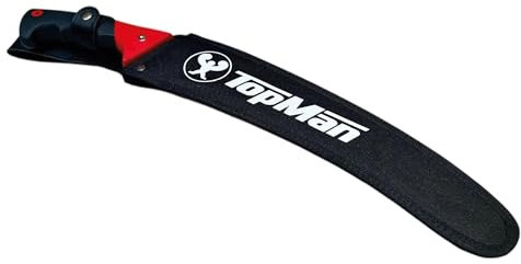 Professional Japanese Pruning Saw, 330mm Curved Blade, with Belt Scabbard, for Arborists and Gardeners