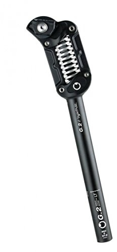 By Schulz Unisex – Erwachsene G.2 Lt Federsattelstütze, Schwarz, Einheitsgröße