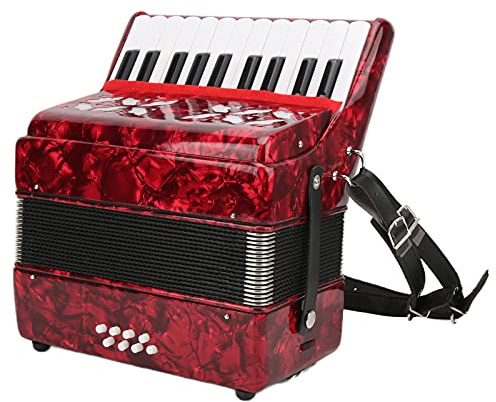 Acorden acorde¨®n de teclas Piano Acorden 8 Bass 22 Acorden Instrumento Clave Con Acorden Correa Acorden De Botones Para Adultos Acordeones Profesionales Para Akordeony klawiszowe