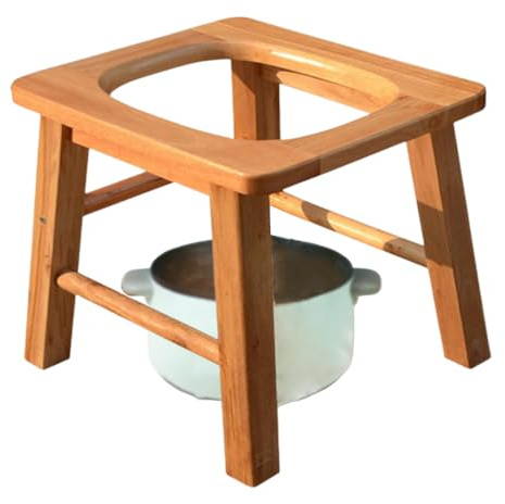 MOGUOBIN Wood Yoni Steaming Seat,Throne for V Steaming,V Steam Seat,with Four Legs Steaming Chair Yoni seat for Women v steam H15.7
