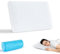 Slybear Kopfkissen dünnes Memory Foam Kissen, Reisekissen 40x60x7cm, weiches orthopädisches Kissen für erholsamen Schlaf, Nackenkissen mit Tasche für Reisen, Yoga, Meditation, mit waschbarem Bezug
