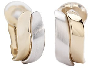 Traveller - Ohrclip - Damen - matt/glänzend - bicolor - 155102