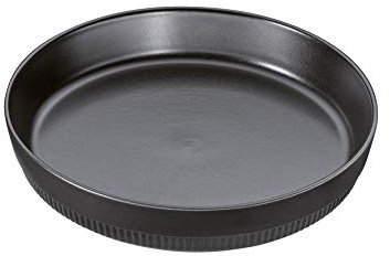 Spring Plat à tarte Chalet Ø 28 cm, noir, céramique