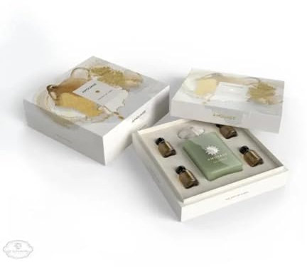 amouage meander eau de parfum spray 5-teiliges geschenkset für männer