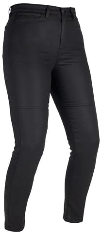 Oxford Damen zugelassene Wax Original genehmigte AA Wachs-Jegging, Schwarz, 38 Kurz