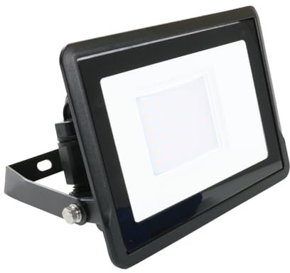 paul russells 30W LED Outdoor Floodlight - 3000LM Bright Security Lights, IP65 Waterproof, Daylight 6500K White, Garden & Outdoor Wall Lights for Garden, Garage Lighting, Warehouse, Energy-Efficient