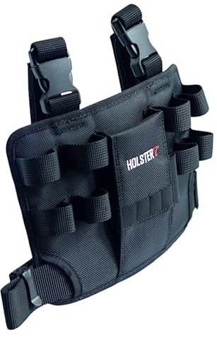 Holster Z 2.0 – Werkzeug Beintasche | Taktischer Tool Holder mit Beinschlaufe | Werkzeuggürtel Zubehör für Elektriker, Dachdecker, Handwerker, Heimwerker | Organizer für Schraubendreher, Bits, Zangen