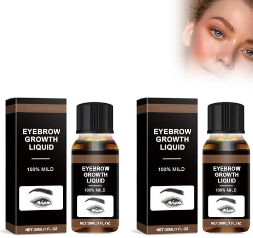 2 Pièces Sérum Revitalisant Cils, Rehaussement Cils Et Sourcils Sérum Repousse Sourcils Pousse, Sérum Pour Une Croissance Rapide